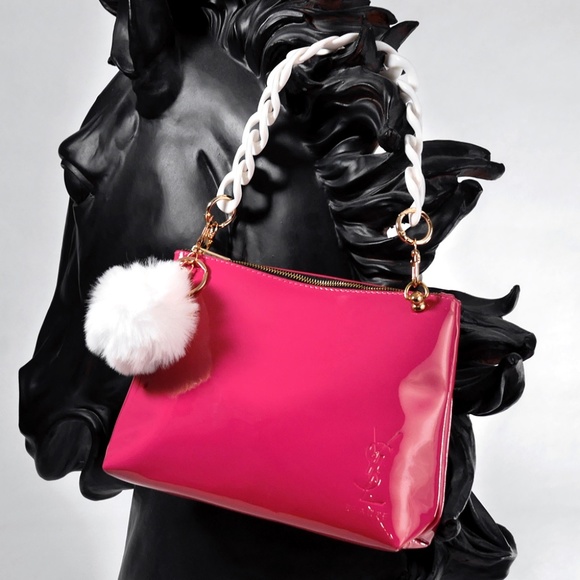 YSL Yves Saint Laurent Bag Barbie Pink - Picture 1 of 6